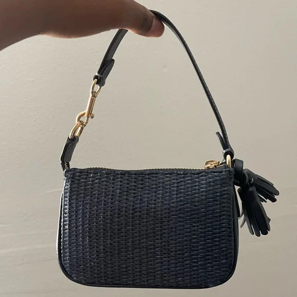 midnight navy Coach handbag (new & unused) - Picture 2 of 5